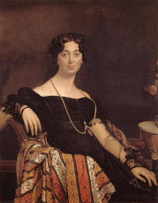 Jean-Auguste Dominique Ingres Mrs. Yake oil painting picture